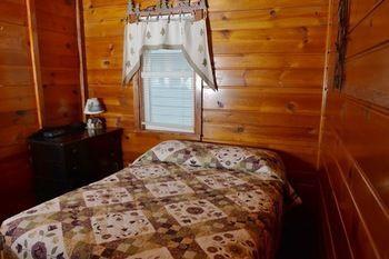 Lucky Horseshoe Cabins Hotell Au Sable Exteriör bild
